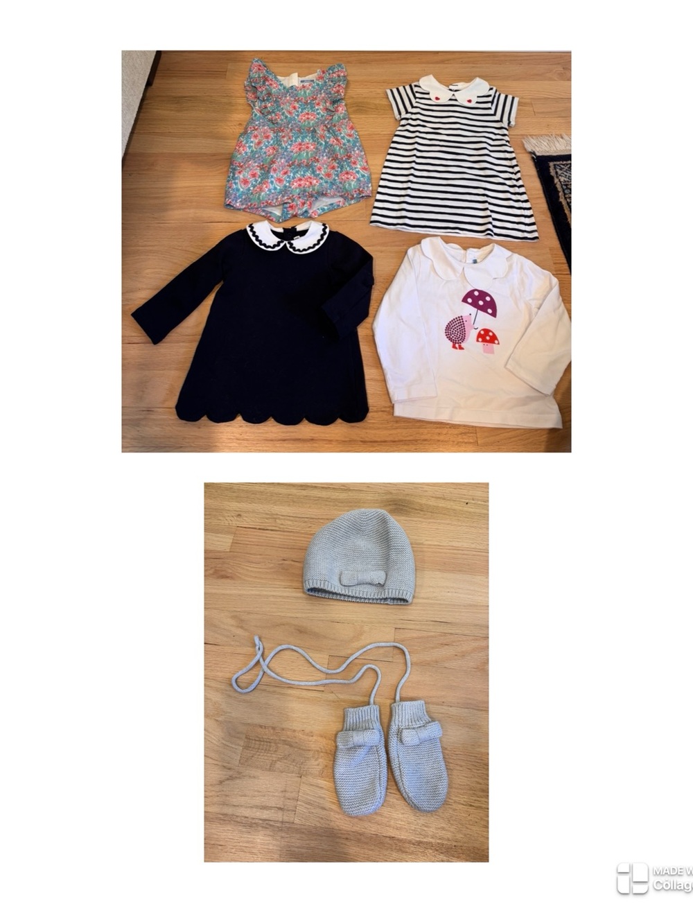 Jacadi baby girl 6 piece bundle